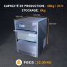 Machine à glaçons creux 26kg/j L2G Cold