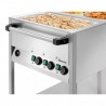 Chariot bain-marie à eau 3xGN1/1