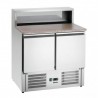 Saladette pour pizzaïolo 900T2 BARTSCHER Tables à pizza réfrigérées