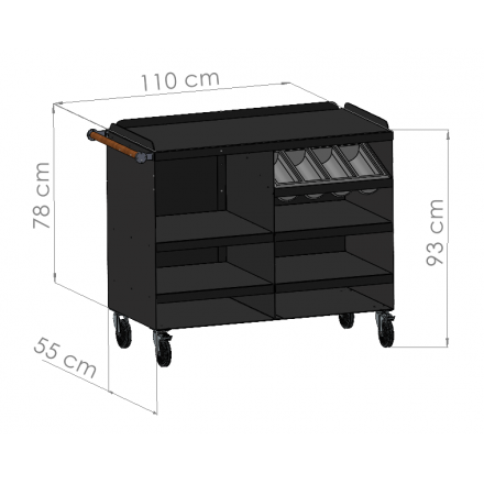 CARLA service trolley  Home