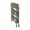 Desserte inox pliable 880x500x930mm L2G Chariots de transport