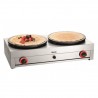 Crêpière gaz double 2CP400G ø40cm BARTSCHER Crêpières professionnelles