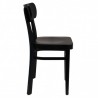 BASTIA wooden restaurant chair - CHR MARKET