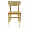 BASTIA wooden restaurant chair - CHR MARKET