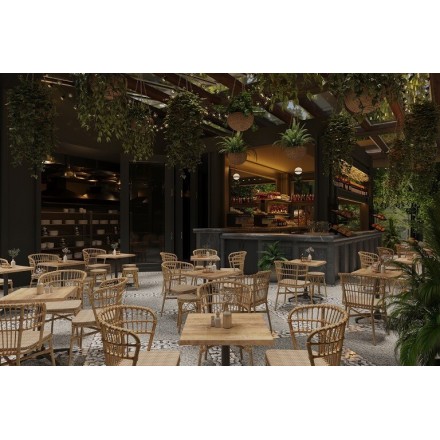 ORLÉANS woven rattan chair  Gamme BREST