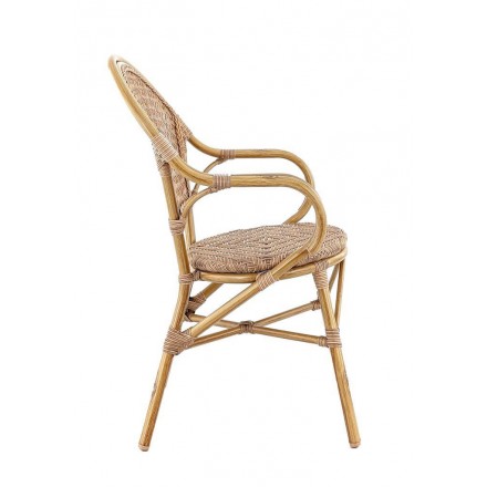 ROCHELLE braided rattan armchair  Gamme BREST