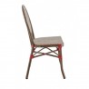 Chaise PARIS | Bordeaux & crème  CHAISES PARISIENNES