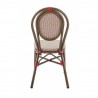 PARIS BORDEAUX/BEIGE chair  Gamme ANDORRE/BEAULIEU
