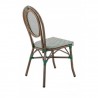 Chaise PARIS | Vert & Crème  CHAISES PARISIENNES