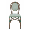 Chaise PARIS | Vert & Crème  CHAISES PARISIENNES