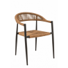 Fauteuil AMSTERDAM | Paille BE EXPRESS CHAISES EN TOILE/CORDE