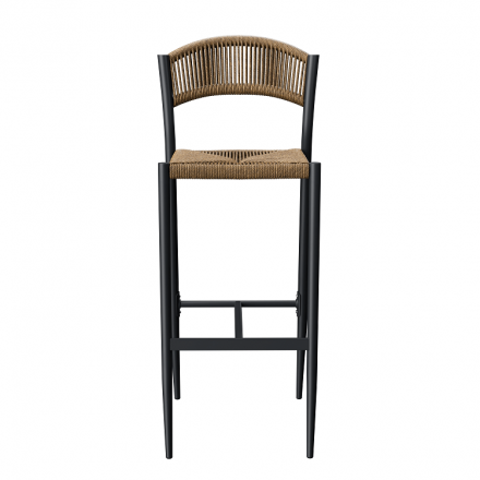 Chaise haute BREDA paille  CHAISES EN TOILE/CORDE