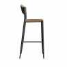 BREDA straw high chair  Gamme DINARD