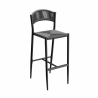 Chaise haute BREDA | Anthracite  CHAISES EN TOILE/CORDE