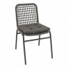 FIORI anthracite chair BE EXPRESS Gamme DINARD