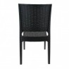 FLORIDA chair in woven resin - CHR MARKET