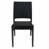 FLORIDA chair in woven resin - CHR MARKET