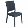 FLORIDA chair in woven resin - CHR MARKET