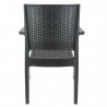 Fauteuil BALÉARES (GAMME PORQUEROLLES)  CHAISES EN RÉSINE TRESSÉE