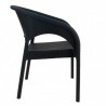 Fauteuil PANAMA (GAMME PORQUEROLLES)  CHAISES EN RÉSINE TRESSÉE