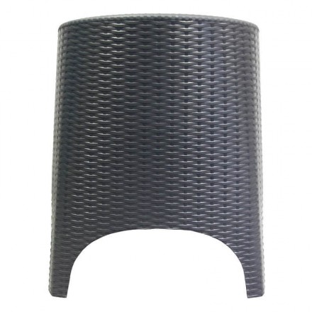 Fauteuil DOUCEUR (GAMME PORQUEROLLES)  CHAISES EN RÉSINE TRESSÉE