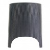 DOUCEUR armchair in woven resin - CHR MARKET