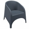 DOUCEUR armchair in woven resin - CHR MARKET