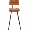 Chaise haute MAURICE BST65 | Cognac BE EXPRESS Chaises d'intérieur