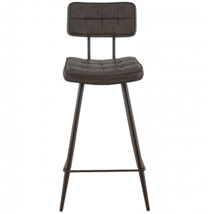 Lot de 2 chaises hautes MAURICE BST65 anthracite  Chaises d'intérieur