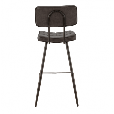 Lot de 2 chaises hautes MAURICE BST65 anthracite  Chaises d'intérieur