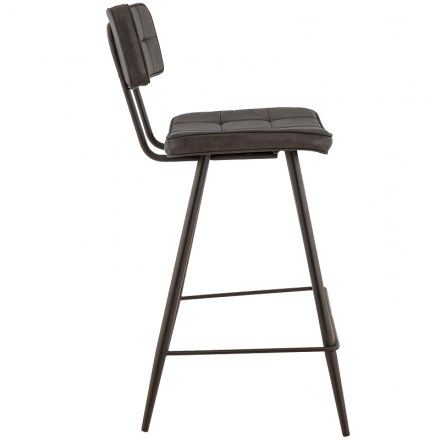 Lot de 2 chaises hautes MAURICE BST65 anthracite  Chaises d'intérieur