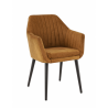 Set of 2 gold ALFONSE armchairs BE EXPRESS INDOOR CHAIRS