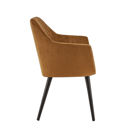 Lot de 2 fauteuils ALFONSE | Gold  Chaises d'intérieur