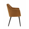 Set of 2 gold ALFONSE armchairs BE EXPRESS INDOOR CHAIRS