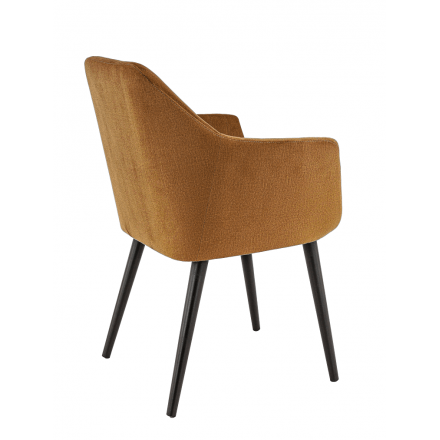 Lot de 2 fauteuils ALFONSE | Gold  Chaises d'intérieur