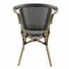 Fauteuil BIARRITZ bronze
