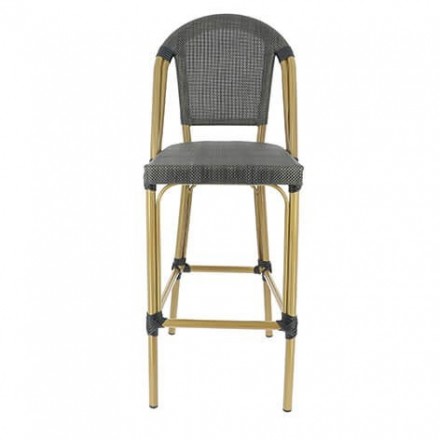 Chaise haute BIARRITZ bronze  CHAISES EN TOILE/CORDE