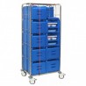 Chariot pour 20 valisette isotherme TECH INNOV Maintien au chaud