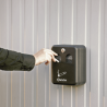 Cendrier mural noir 1L BARTSCHER Cendriers