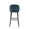 Barstool OSCAR petrol  INDOOR CHAIRS