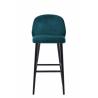 Barstool OSCAR petrol  INDOOR CHAIRS