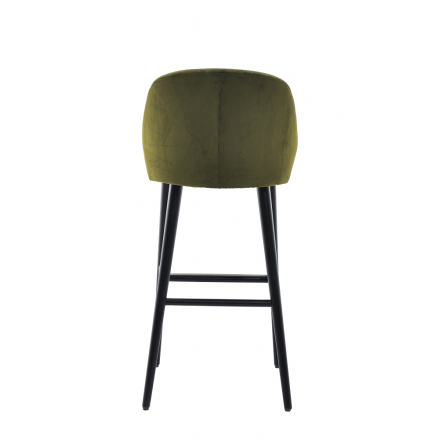 Barstool OSCAR olive  INDOOR CHAIRS