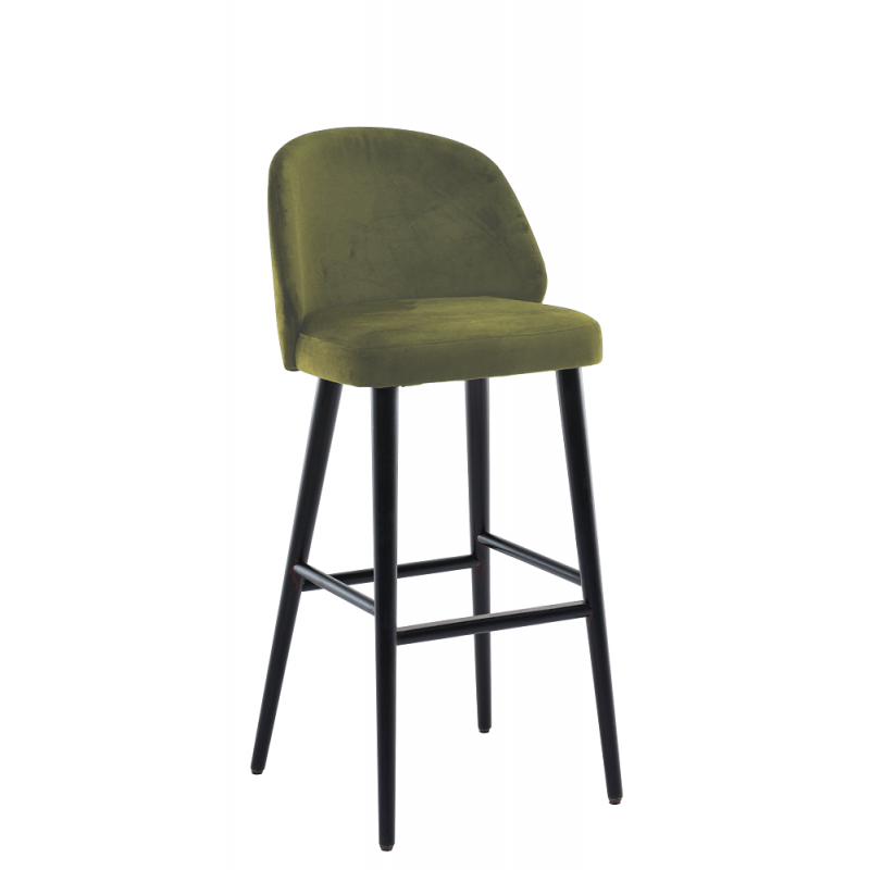 Barstool OSCAR olive  INDOOR CHAIRS