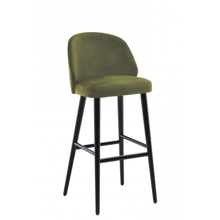 Barstool OSCAR olive  INDOOR CHAIRS