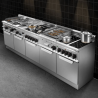 Friteuse à gaz 8+8 Litres (13,2 kW)  Série 600 IMBISS