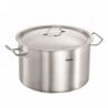Professional stainless steel stockpot 16L - CHR MARKET