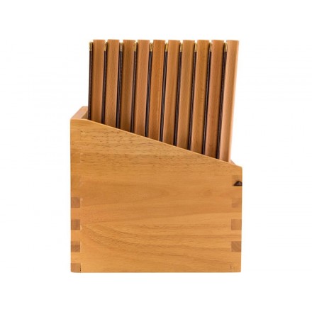 Box de 20 protège-menu A4 WOOD SECURIT Protège-menus A4