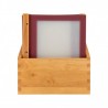 Box de 20 protège-menu A4 WOOD SECURIT Protège-menus A4