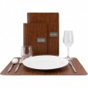 Set de table en cuir BROWN RUGA SECURIT Articles divers
