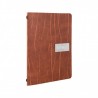 Protège-menu A5 en cuir BROWN RUGA SECURIT Protège-menus A5